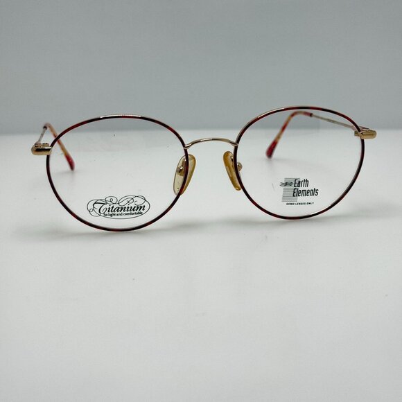 Earth Elements TW 10 LAV Japan Titanium Eye Glasses Eyeglasses Frames 52-19-140 - Picture 1 of 6